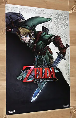 The Legend Of Zelda Twilight Princess HD Promo Poster 60x42cm Nintendo Wii U  • $116.90