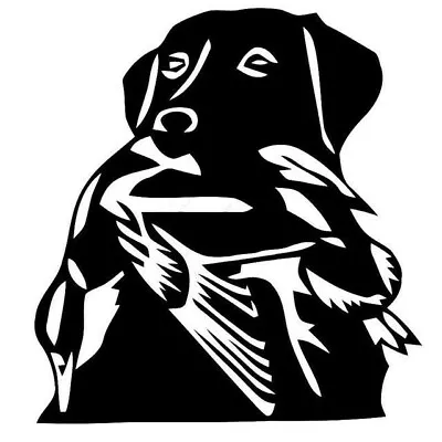 Hunting Dog  Vinyl Decal Logo Car Window Sticker Phone Wall Hunter Duck Season  • $2.49