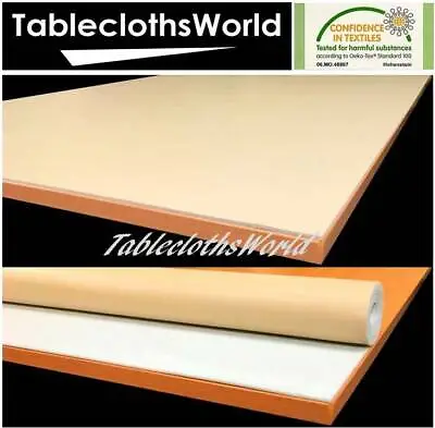 Beige Table Protector Heavy Duty Heat Resistant Executive Table Felt Sent Rolled • £17.99