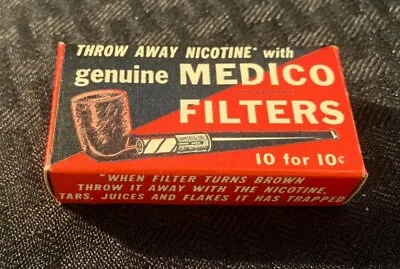 Vintage Genuine Medico Pipe Filters New Old Stock • $2.79