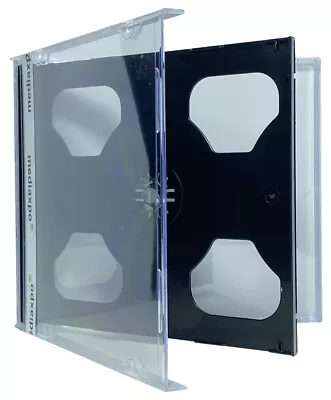 STANDARD Black Double CD Jewel Case Lot • $391.95