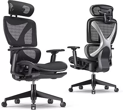 USOR Ergonomic Office Chair Gaming Computer Seat High Back Mesh Lumbar Support3D • $412.20