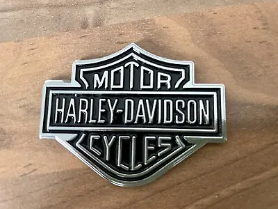 Harley Davidson Chrome Motorcycle Body Tank Emblem Badge Logo Metal • $9.95