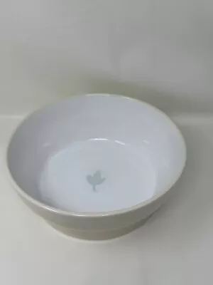 Michael Graves Designs 10 Inch Serving  Bowl Oak Leaf Pin Stripes ~ Celedon • $34.99