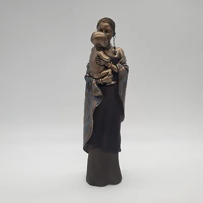 SOUL JOURNEYS MAASAI 2005 FIGURINES NINA BUSU - Cold Cast Bronze & Resin - 10  T • £194.57