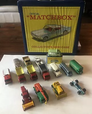 Matchbox Vintage ￼lot Of Cars. ￼ Plus Matchbox Collector’s ￼Mini Case. ￼ • $139