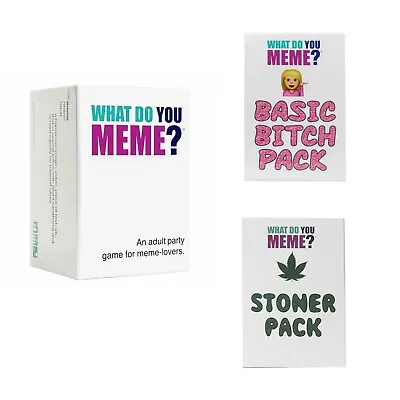 $28.55 • Buy What Do You Meme? Party Game Main Game