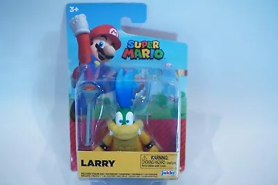 Jakks Pacific Super Mario Larry Action Figure A Koopaling 2021 NEW SEALED    A14 • $14.99