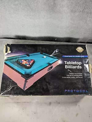 Mini Pool Table - Mini Tabletop Portable Billiards Game For Adults Or Kids • $39.98