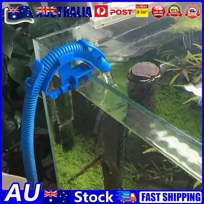 Aquarium Pipe Fixing Clamp Fish Tank Water Change Fixing Tube Clip Accessories A • $7.99