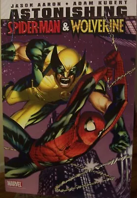 Astonishing Spider-Man & Wolverine 2010 Comic-Con SDCC Marvel 22x34 Poster Board • $42.22