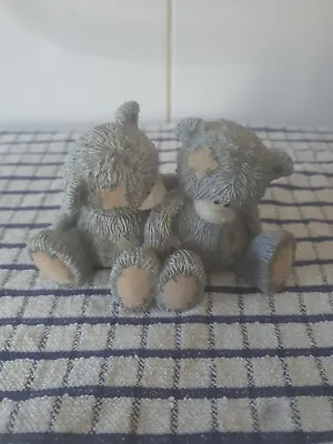 £4 • Buy Me To You Figurine Ornament Figure Rare Retired 2 Bears Together Best Friends 
