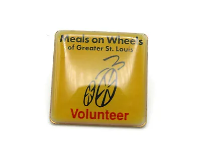 Meals On Wheels Volunteer Lettered Pin Greater St. Louis • $8.99