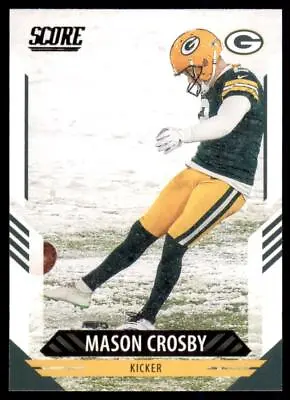 2021 Score Base #144 Mason Crosby - Green Bay Packers • $0.99