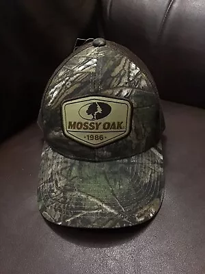 Mossy Oak Hat Cap Snapback Camo Men’s Adjustable Baseball Mesh Back Hunting NWT • $12