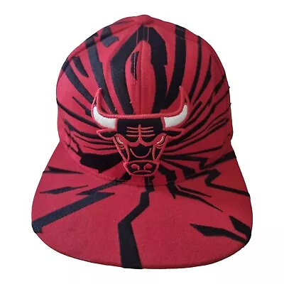 Chicago Bulls Basketball Mitchell And Ness Hat Cap Adjustable  • $19.99