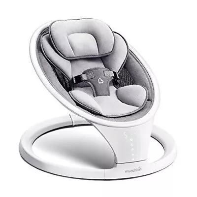 Munchkin® Bluetooth-Enabled Musical Baby Swing In Grey • $314.96