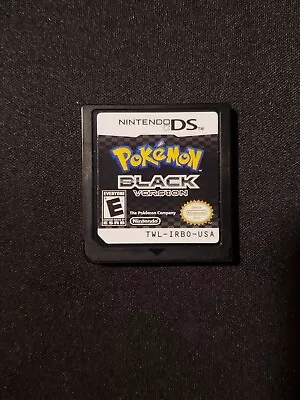 Pokemon Black Version (Nintendo DS) - Tested - Cartridge Only - Authentic  • $1.65