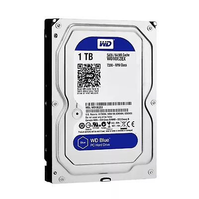 Western Digital WD Blue 1TB 2TB 3TB 4TB 6TB 3.5  SATA Internal Hard Drive HDD • $114