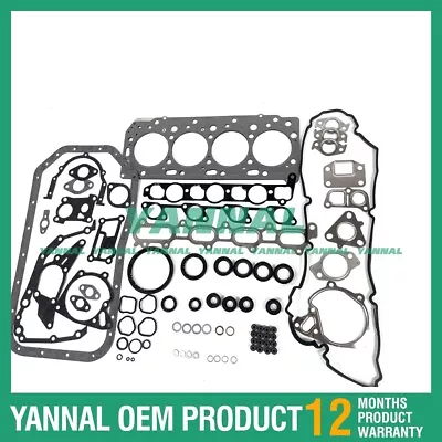 Brand New For Mitsubishi 4D56T Full Gasket Kit Diesel Engine Durable Accessories • $100.80