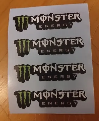 (4) MONSTER STICKERS 1 Free • $9.97