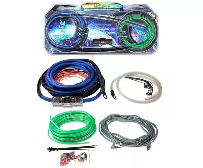 Maxcor Mx24 4 Awg /2 Channel 1000w Amplifier Wiring Installation Kit Amp • $89.45