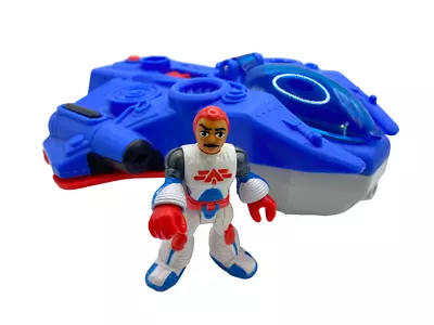 Imaginext Alpha Explorer Plus Figure Light Sounds Mattel 2014 L7.75  W7.75  • £14.99