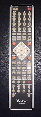 Remote Control For TECH IVIEW IVIEW-2000KII 2000K MIDI Karaoke DVD Player Tested • $12.99