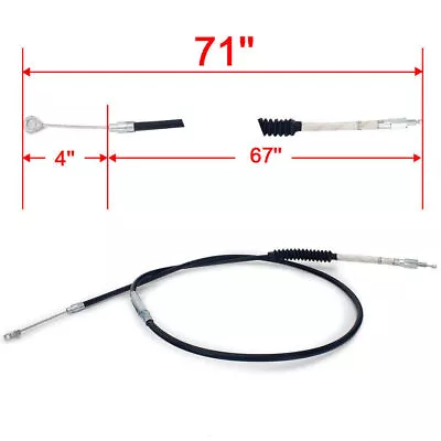 71  Clutch Cable For Harley Dyna Street Bob FXDB Fat Bob Super Glide Softail • $27.99