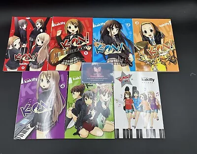 K-On! Manga Lot Vol 1-4 + Loot Crate + Highschool College Set English Yen Press • $229.99