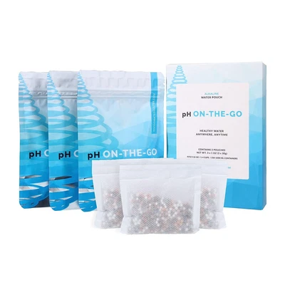 £27.40 • Buy PH ON-The-GO Alkaline Water Filter Pouch- Portable Alkaline Water Filtration For
