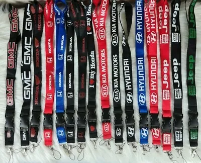 🔥NEW🔥 Car Logo Lanyard Keychain ID Holder Neck Strap Lanyards USA Seller • $3.99