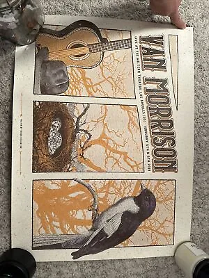 Van Morrison Poster Los Angeles Wiltern 2019 • $100