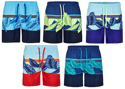 Mens Swimming Shorts Mesh Lined Holiday Beach Swim Wear Uk Sizes Xssmlxl New • £4.95