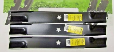 3 Usa Xht Blades For Red Max 113312x  61  Deck Husqvarna Ez Series 539 11 33-12 • $54.04