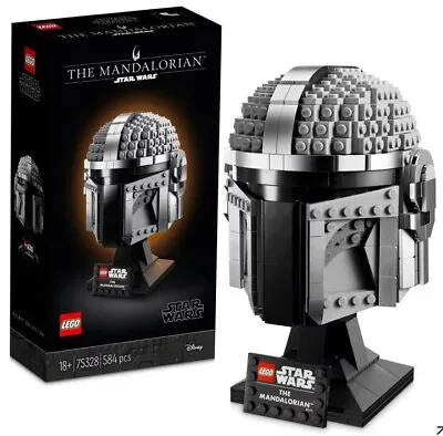 LEGO Star Wars: The Mandalorian Helmet (75328) Brand New & Sealed. • $53.90