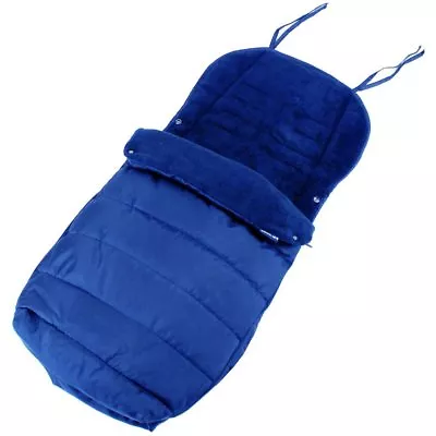 £24.95 • Buy XXL Large Luxury Foot-muff And Liner For Maclaren Techno XT - Navy (Navy)