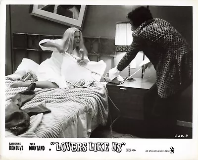 Lovers Like Us 1975 Movie Photo 8x10 Catherine Deneuve Press Bed Scene *P89b • $20.25
