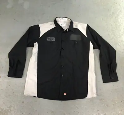 Men's Red Kap Long Sleeve Work Uniform Mechanic Shirt L-R • $15.99