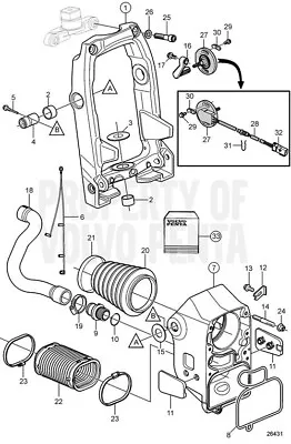 Volvo Penta Retainer - Volvo Penta (3888766) • $25