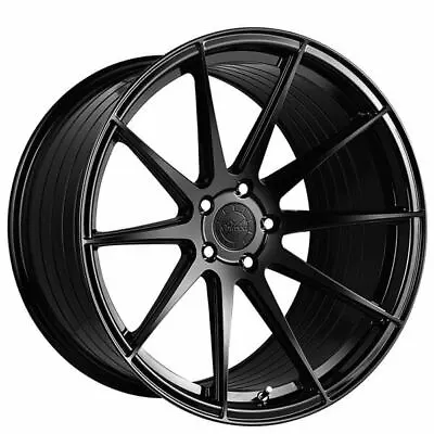 (4) 20  Staggered Vertini Wheels RFS1.3 Gloss Black Rims (B4) • $1800