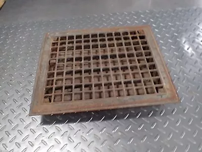 Antique Vintage Wall Floor Grate Heat Vent Register 14  X 12  X 1 1/2  • $49.99