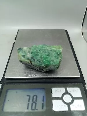 78grams Burmese Mawsitsit Jade Rough Cut 100%Authentic Natural Mawsitsit Slab • $12