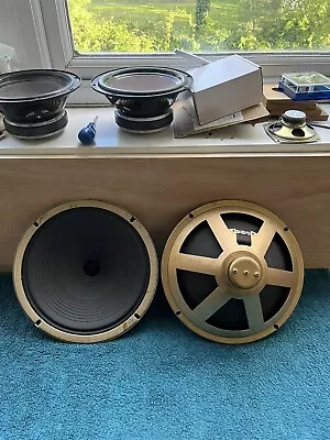 Plessey 12 Inch (4 Ohm) Guitar Speakers / Hi-Fi  Best For Valve Amplifiers 1961 • £350