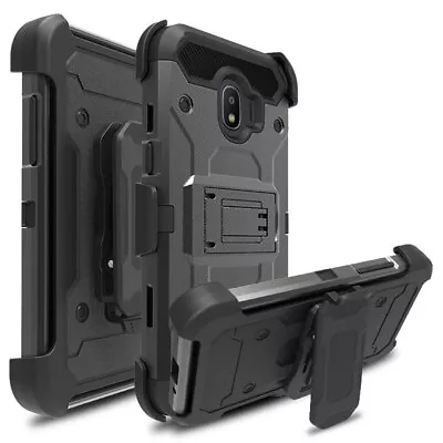 For Samsung Galaxy J2 Pro 2018 Shockproof Belt Clip Holster Stand Case Cover • $15.39