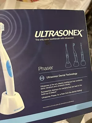 Ultrasonex Ultrasonic Toothbrush -  Phaser Sonic New Sealed  • £95