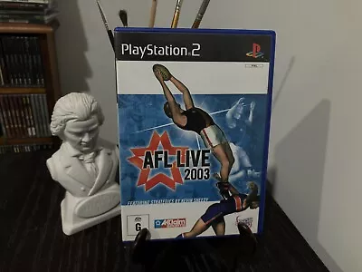 AFL Live 2003 - Playstation 2 PS2 - Complete W/ Manual - (GE4) • $7.99