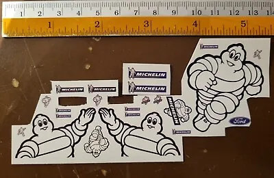 Spares 1/43 1/32 1/24 Cottage Industry Laser Printed MICHELIN ® Sponsor Decals  • £6.50