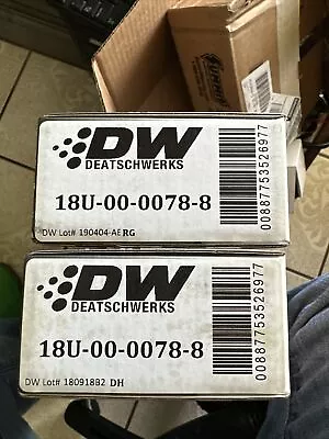 Set Of 8 Flow Matched DW 78lb 800cc Fuel Injectors EV14 Connector E85 Capability • $350