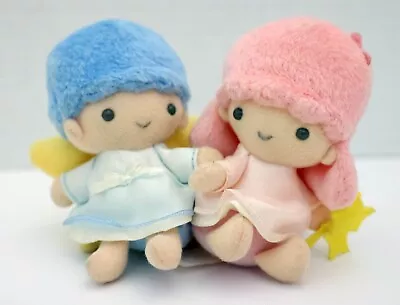 RARE Twin Little Stars Kiki And Lala Stuffed Plush Vintage Sanrio 2003  • $49.99